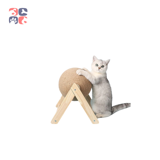 ClawPlay Eco Sisal: Stylish & Sustainable Cat Scratching Ball