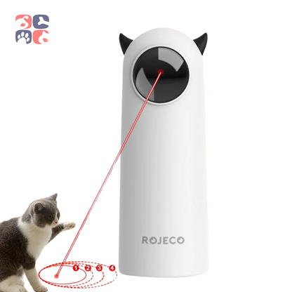 PlaySmart by Rojeco: Ultimate Interactive LED Laser Toy for Endless Cat Fun